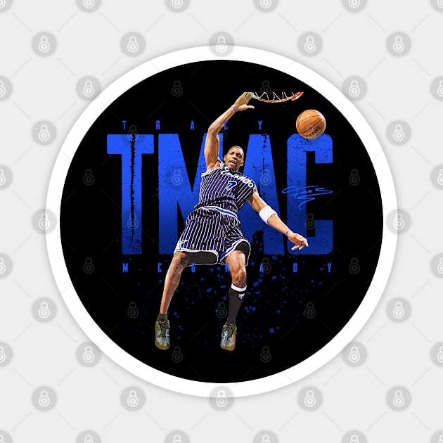 Tracy McGrady Magnet by Juantamad